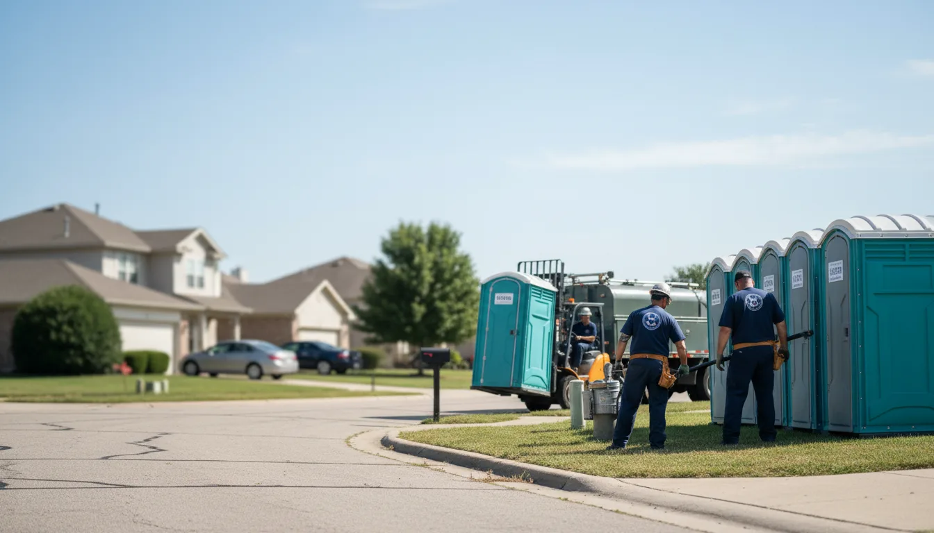 Porta Potty Rental in Louisburg, KS near me